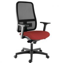 Siège De Bureau Ergonomique Accoudoirs 3d Buz Rouge