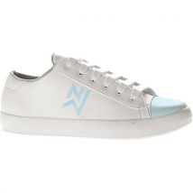 Basket De Travail Femme Blanche Et Bleue Ciel Pointure 35