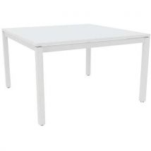 Bureau Droit X4 120cm Blanc / Pied Blanc