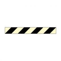 Ruban Réfléchissant Glowlite Noir/jaune 50x1000mm