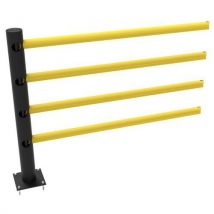 Poteau D'extension D'angle 90° - 4 Lisses -kit Delta- Dancop