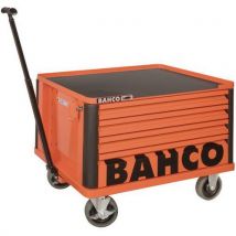 Coffre E72 4 Tiroirs Roues Blanc 693x510x542mm