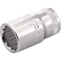 Douille 1/4 12 Pans 9mm