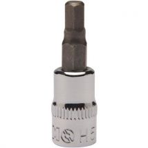 Douille Tournevis 1/4 Vis 6 Pans 3mm