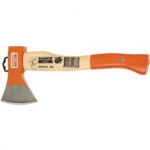 Hache Camping Manche Courbé Frêne 400mm 1.25kg