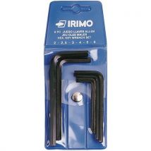 Jeu 6 Clés 6 Pans Brunies Métriques