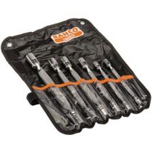 Jeu Clés Doubles Tête Articulée 6 Pièces/trousse Plastique