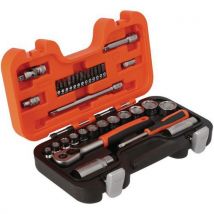 Jeu Douilles 6 Pans Pouces Et Cliquet