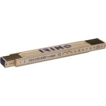 Mètre Bois Pliable 2m 10 Sections