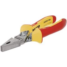 Bahco - Pince Mixte Renforcée 180mm - Bi-matière Isolée Chromée - Polypropylène - Outillage Spécialisé