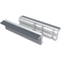 Irimo - Mors de Serrage Aluminium 150mm - Rainures Horizontales et Verticales - Outillage de Précision