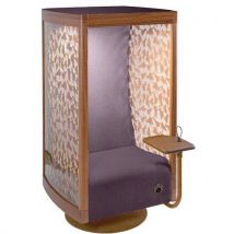 Fauteuil Acoustique Pergola Noyer / Violet