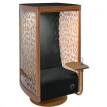 Fauteuil Acoustique Pergola Noyer / Noir
