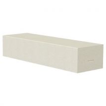 Bloc Marche Solal 100 X 30 X 20 Cm 2 Rainures - Ocre Sablé