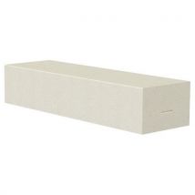 Bloc Marche Solal 100 X 40 X 15 Cm 2 Rainures - Ocre Sablé