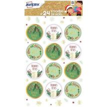 Lot de 960 - Sticker De Noël - Motif Nature