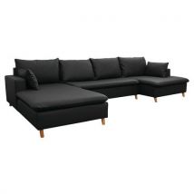 Ensemble Canapé Milaré + Méridie. Longue À Gche Enduit Pvc Nr
