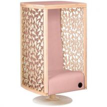 Fauteuil Acoustique Pergola Frêne / Rose
