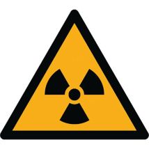 Ergomat - Adhésif de marquage au sol Danger W003 - Vinyle Ø40,5cm - 2 pièces - Signalisation Sécurité