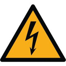 Ergomat - Adhésif Danger W012 - ø51cm - Vinyle - 10 Pièces - Signalétique ISO 7010