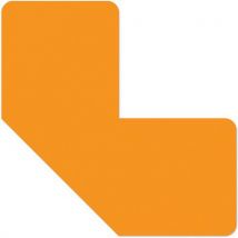 Adhésif Demi-angle Leanstripe-orange-20x20x10cm-5 Pièces