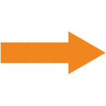 Flèche Adhésive Leanstripe - Orange - 305x10cm - 10 Pièces