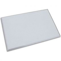 Tapis Antifatigue Lisse Infinity - Argent - 60x60 Cm