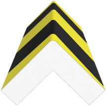 Amortisseur Carré - Noir/jaune - 5x46x120cm-5 Pièces