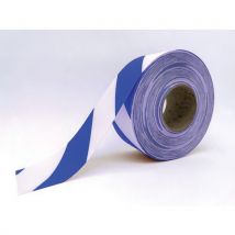 Ruban Adhésif Marquage Au Sol - Bleu Clair/blanc - 75cmx15m
