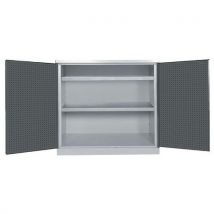 2 Supports Outillages Portes D'armoire Lxh : 100x100 Cm Anthracite