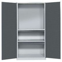 Support outillages portes d'armoire 100x195 cm Anthracite - Anjou Tolerie