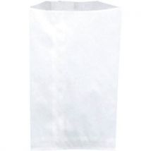 Sac À Croissant Kraft Blanc Non Imprimé Format Brioche