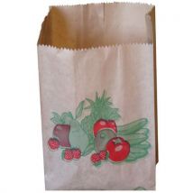 Sac À Fruit Et Legume Kraft 36 Grs Imprimé - 3 Kgs