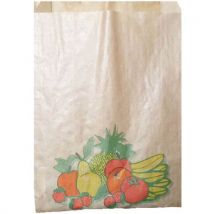 Sac À Fruit Et Legume Kraft Alios 40 Grs Imprimé - 3 Kgs