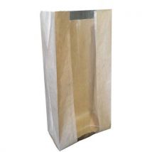 Sac À Fruit Et Légumes Kraft Avec Fenêtre Polypro - 3 Kgs