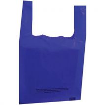 Sac Bretelle - Gaine Bleu 50μ - 260/120x450mm