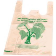Sac Bretelle - Gaine Naturel Biosourcé - 300/140x540mm