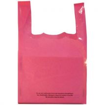 Sac Bretelle - Gaine Rose 50μ - 300/140x540mm