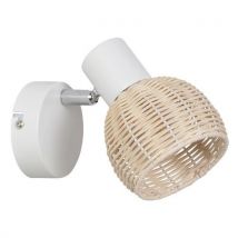 Spot Métal Calanques 1 Lumière H13 Cm Naturel Corep