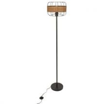 Lampadaire Métal Bali H152cm Brun Corep