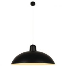 Corep - Suspension MARCEL Métal Noir Mat Ø78 cm - Design Moderne - Éclairage Intérieur E27 60W