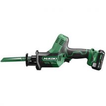 Hitachi 1 Coffret Scie Sabre Sans Fil 12v Peak 2.5ah 50mm