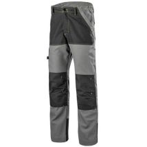 Pantalon De Travail Craft Worker Gris Convoy / Noir 44 - Unisexe