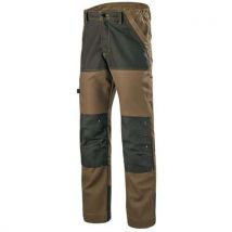 Pantalon De Travail Craft Worker Marron / Noir 44 - Unisexe