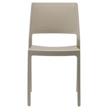 Lot De 6 Chaises Kate 4 Pieds - Taupe
