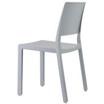 Lot De 6 Chaises Kate 4 Pieds - Gris Clair