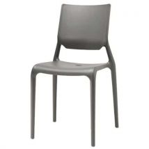 Lot De 6 Chaises Sirio 4 Pieds - Graphite