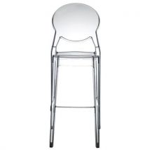 Lot De 2 Tabourets Igloo Hauteur 74 Cm Non Feu - Transparent