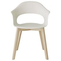 Lot De 2 Fauteuils Lady B Naturel Lin - Hêtre Blanchi