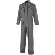 Combinaison De Travail 2 Zip Essentiels Gris Acier 3 - Unisexe